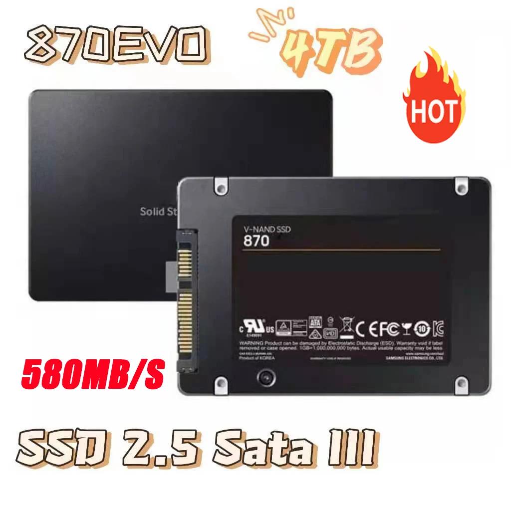 870 EVO    ϵ ũ, Sata III SSD ̺ ϵ ũ, Ʈ ũǻ ũž, 4TB, 2.5 ġ, ǰ